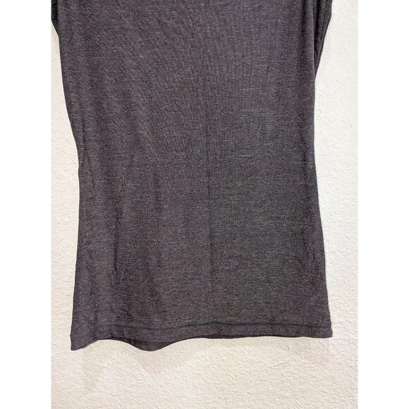 Athleta Womens Ruched V Neck Performance Tank Top Size Small Yoga Pilates - Picture 6 of 7